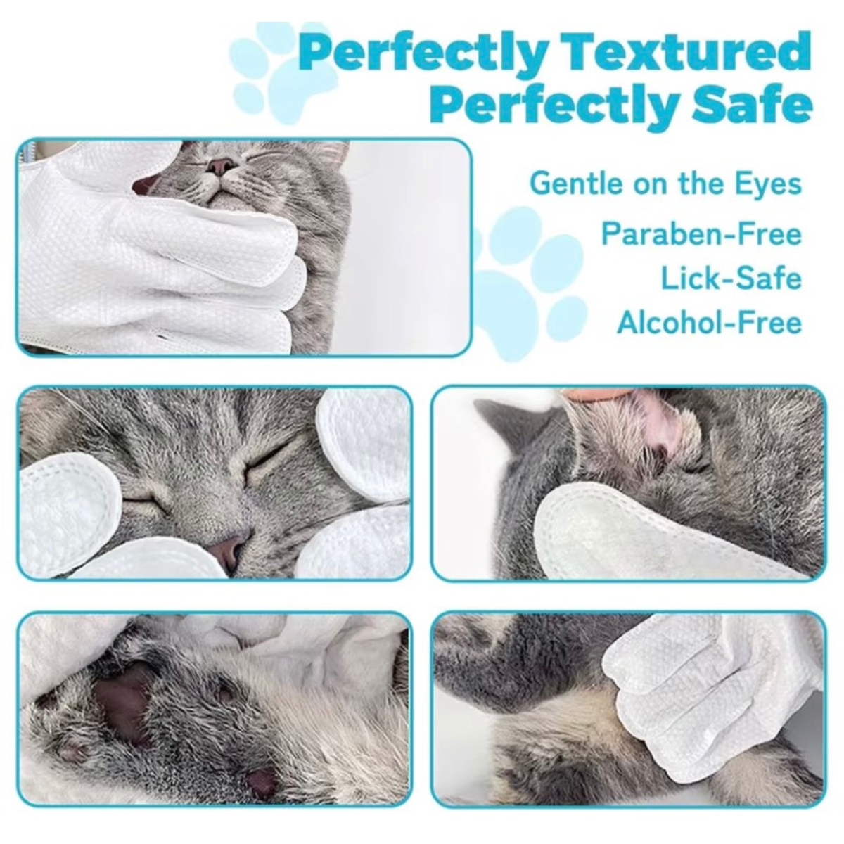 Pet Wiping Gloves – Gentle & Effective Hair Removal for Dogs & Cats