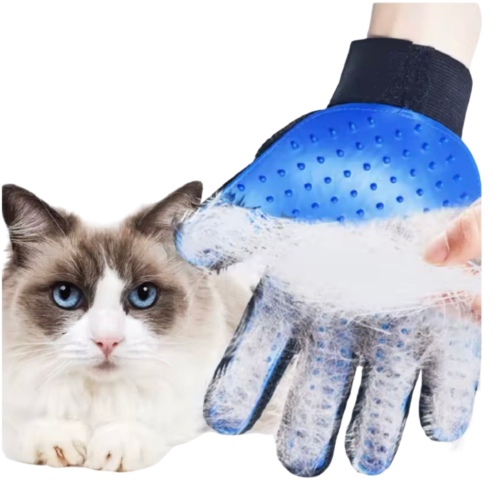 Pet Hair Removal Glove – Reusable Grooming Mitt for Dogs & Cats