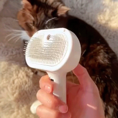 Magic Grooming Brush – 3-in-1 Self-Clean Pet Hair Remover for All Breeds & Coat Types